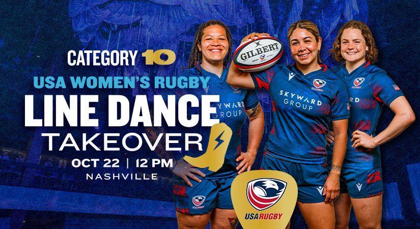USA WOMEN’S RUGBY DANCE FLOOR TAKEOVER